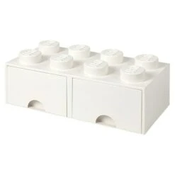 Lego Schubladenbox Brick L X B X H: 50 X 25 X 18 Cm, Weiß, Anzahl Schubladen: 2 Stk. -Emile Henry Shop 12 19