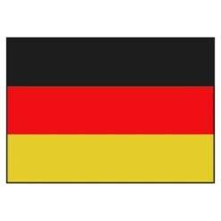 Flagge Deutschland, 100 X 70 Cm, Spunpolyester