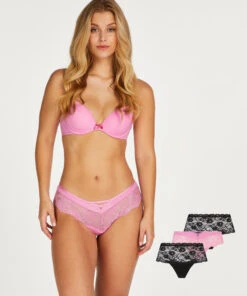 3er-Pack Hoher Boxerstring Amaka