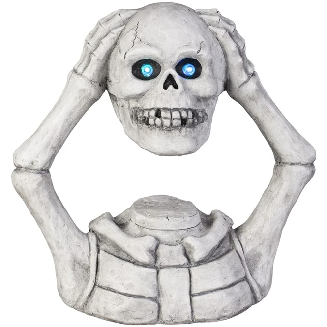 LED-Skelett - Aus Magnesia - Ca. 44,5 X 21,5 X 43,5 Cm