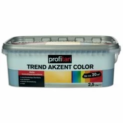 Profitan Wandfarbe Trend Akzent Color - Blue Monday Matt - 2,5 Liter
