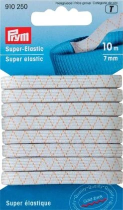 Elastic Gummiband SUPER - Weiß - 10 M