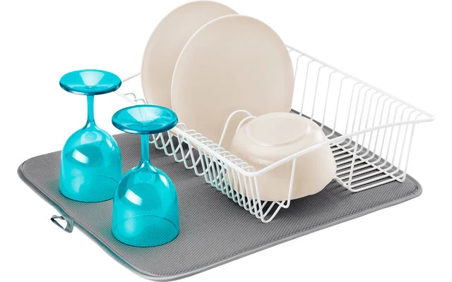 Metaltex Softex Microfaser Abtropfmatte Anthrazit – Bild 2