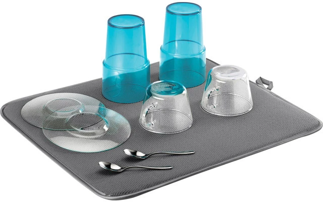 Metaltex Softex Microfaser Abtropfmatte Anthrazit – Bild 3