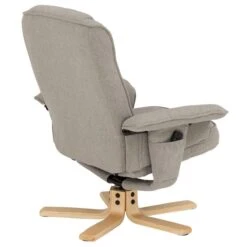 Relaxsessel CHARLY Mit Hocker Und Stoffbezug In Grau -Emile Henry Shop 31098 5 N1