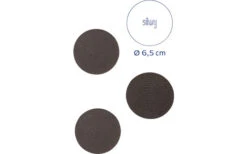Silwy® Magnet-Pads 6,5 Cm 4er Set Schwarz 13 Silwy® Magnet-Pads 6,5 Cm 4er Set Schwarz -Emile Henry Shop 336521 2524417