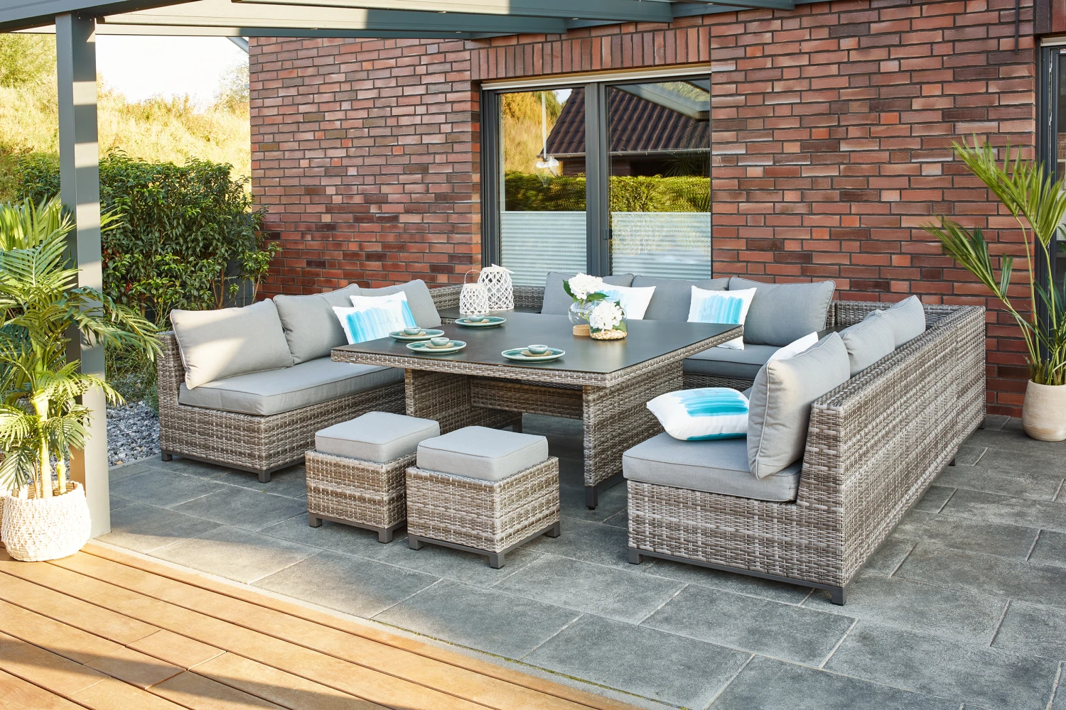 Primaster Dining Lounge Möbelset Tavira Inkl. Kissen