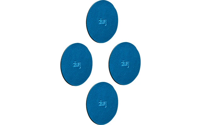 Silwy® Magnet-Pads 6,5 Cm 4er Set Schwarz 3 Silwy® Magnet-Pads 6,5 Cm 4er Set Schwarz – Bild 3