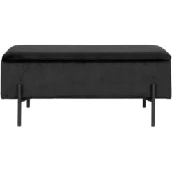 House Nordic Watford Sitzbank - 36,5x95x46 Cm - Schwarz