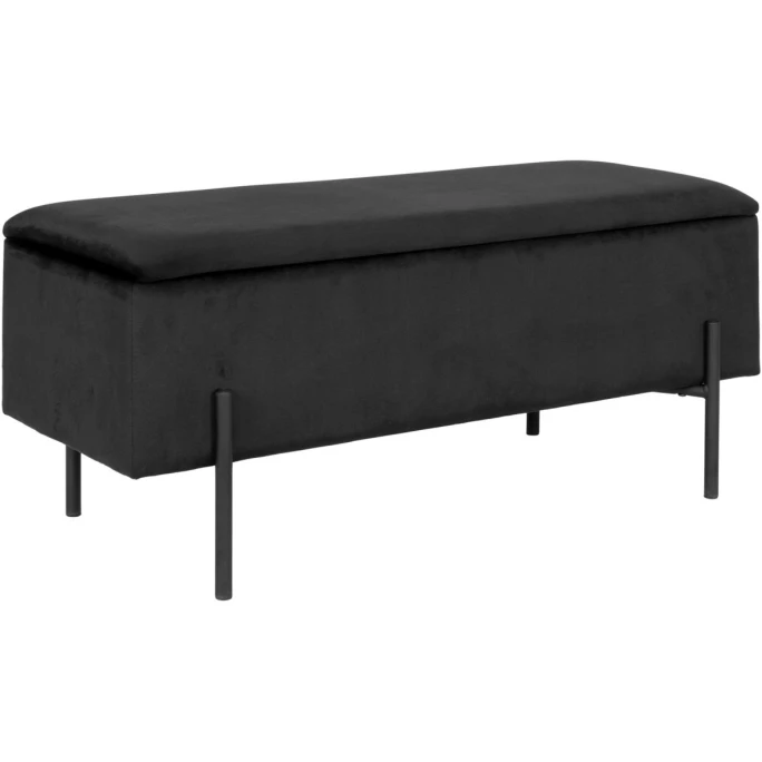 House Nordic Watford Sitzbank - 36,5x95x46 Cm - Schwarz 2 House Nordic Watford Sitzbank - 36,5x95x46 Cm - Schwarz – Bild 2