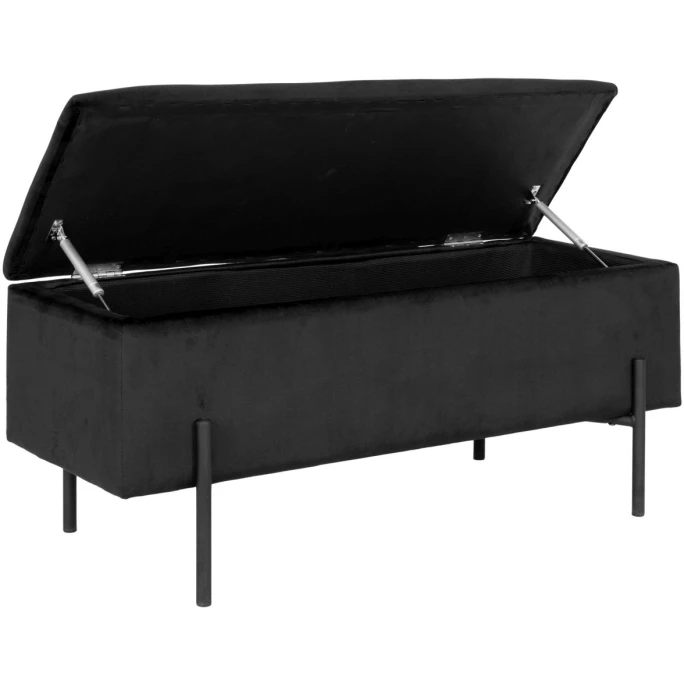 House Nordic Watford Sitzbank - 36,5x95x46 Cm - Schwarz 3 House Nordic Watford Sitzbank - 36,5x95x46 Cm - Schwarz – Bild 3