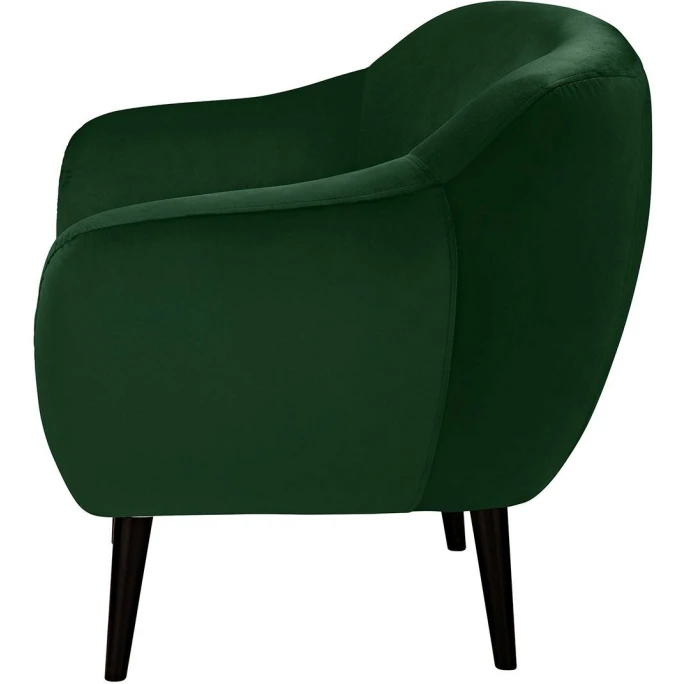 Fink Living AUDRY Velvet Sessel - B 97 Cm - H 83 Cm - T 81 Cm - Grün 2 Fink Living AUDRY Velvet Sessel - B 97 Cm - H 83 Cm - T 81 Cm - Grün – Bild 2