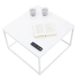 Couchtisch NOVY Mit Metallgestell, In Weiß/weiß 8 Couchtisch NOVY Mit Metallgestell, In Weiß/weiß -Emile Henry Shop 51181 2