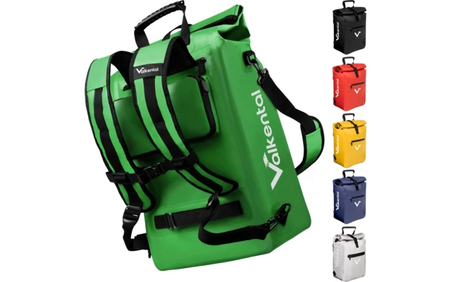 Valkental ValkOne 3-in-1 Fahrradtasche 25 Liter Gelb – Bild 2