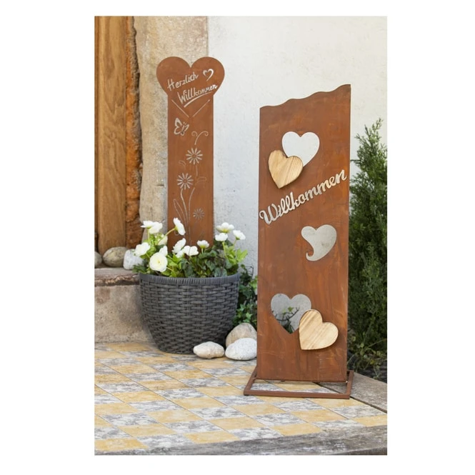 Pflanzenstecker - Herzlich Willkommen - Ca. 75 X 18 Cm â Bild 2