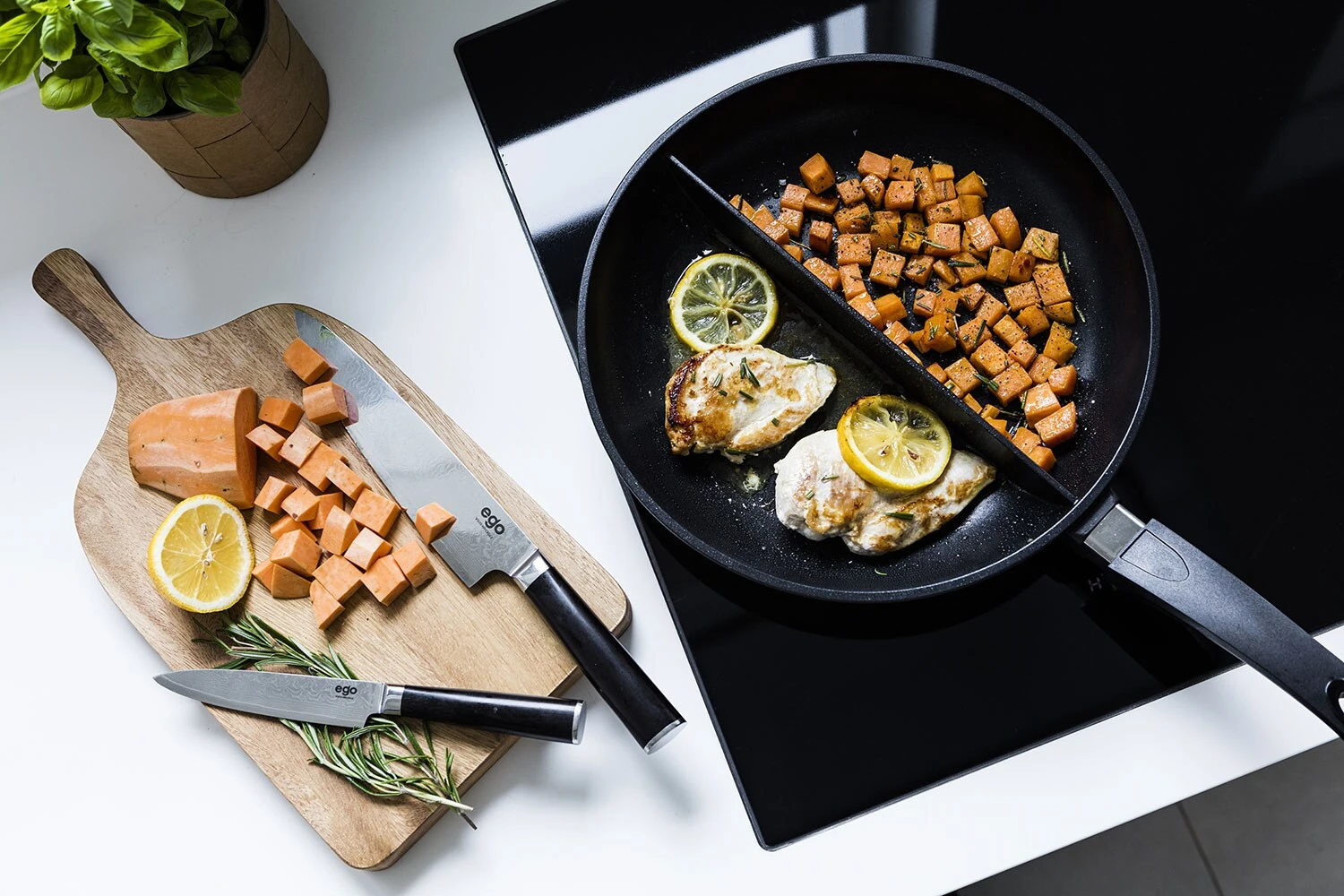 EGO Produce Pro Duo Bratpfanne 30 Cm – Bild 2