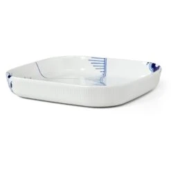 Royal Copenhagen Blue Fluted Mega Ofenform, 30x30 Cm