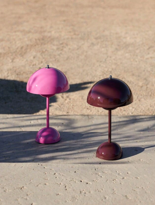 &Tradition Flowerpot VP9 Tischlampe Tragbar Mit Magnetischem Ladekabel, Tangy Pink â Bild 3