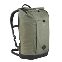 Quechua Wanderrucksack Naturwandern NH500 Escape Rolltop 32Â L Khaki